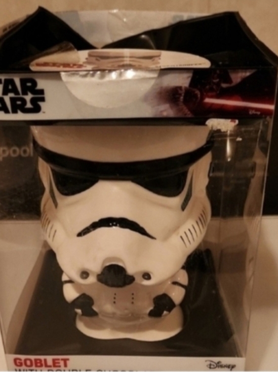 Disney Other - Disney Star Wars Stormtrooper Ceramic Goblet